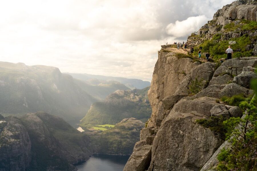 From Stavanger: Pulpit Rock Guided Hike with Pickup - Lysefjorden Views and the Lunch Break at the Top