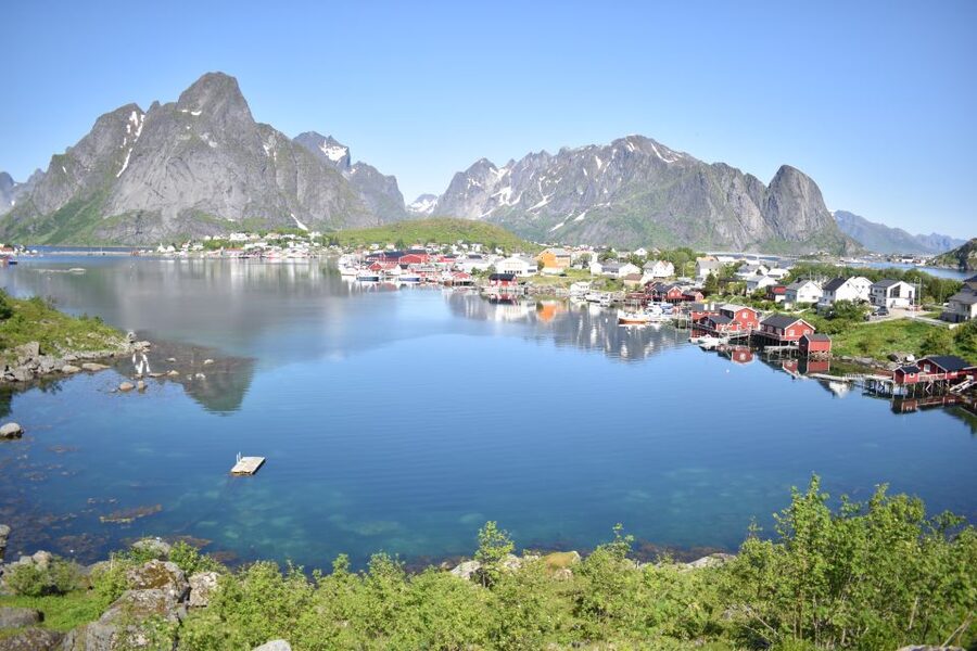 From Svolvaer: Private Lofoten Islands Tour with Transfer - Flakstad fjord and Ramberg beach: the sea-color stop that sets the tone