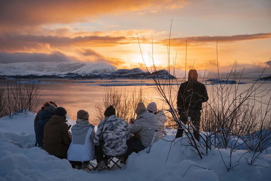 From Tromsø: Arctic Roadtrip Small Group 4x4 Van - Tromsø to Kvaløya: the coast drive that feels bigger than the city
