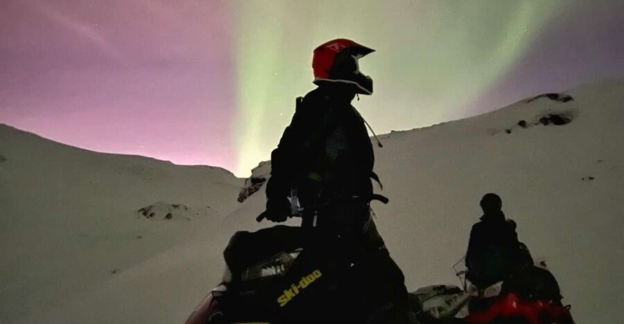 From Tromso: Arctic Wilderness Snowmobile Evening Tour - Basecamp Dinner and Winter Gear: Warm Up Before You Suit Up