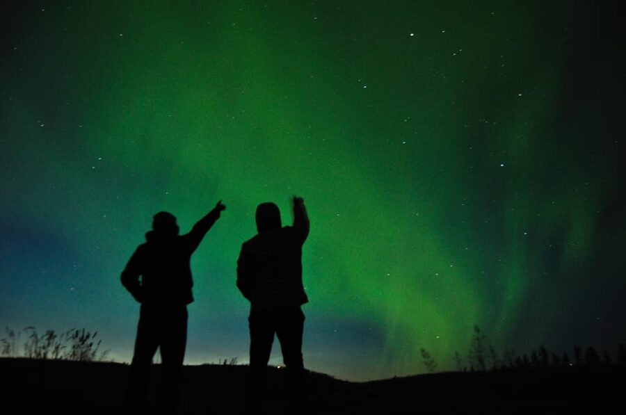 From Tromsø: Aurora Snowshoe Hike - Ersfjordbotn at Night: The 3-Hour Walk That Builds the Aurora Moment