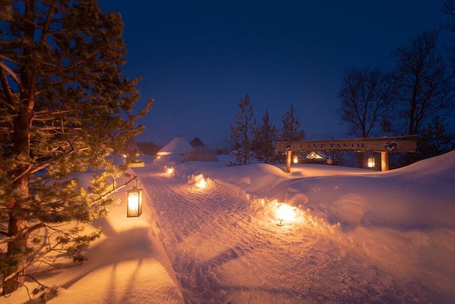 From Tromsø: Evening Reindeer Sledding at Camp Tamok - Sámi culture around the camp: stories that explain what you’re seeing