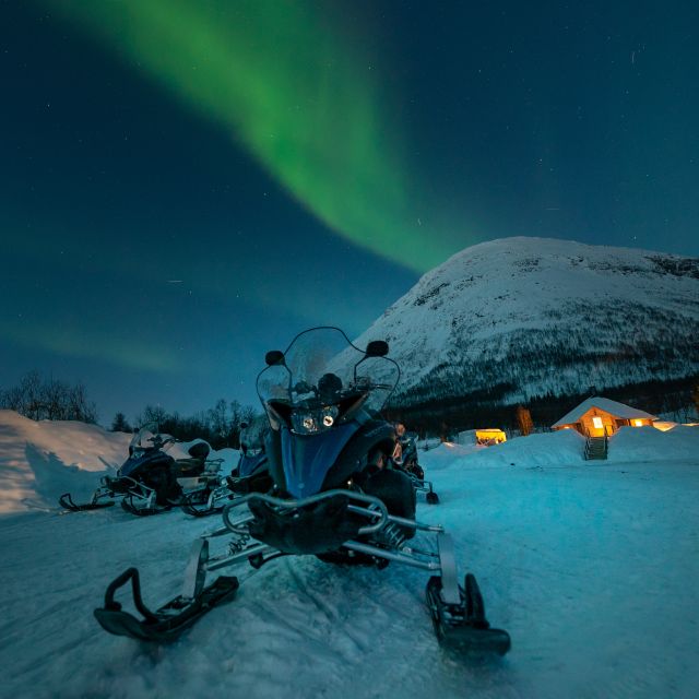 From Tromsø: Evening Snowmobiling Tour at Camp Tamok - Snowmobile Riding in Total Darkness: the Turn-Taking System