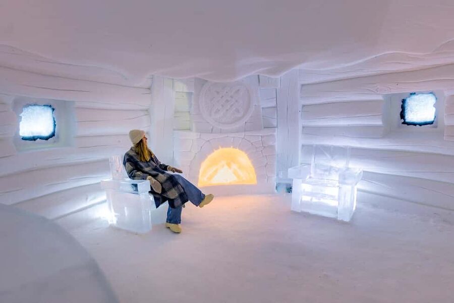 From Tromsø: Ice Domes Snow Park and Wilderness Experience - Key highlights at Camp Tamok and Tromsø Ice Domes