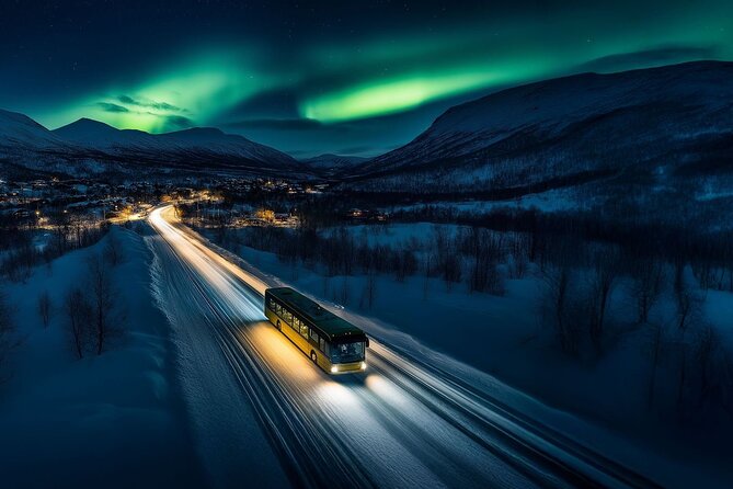 From Tromsø: Official Northern lights Safari - Where you might go during the hunt (and why it changes)