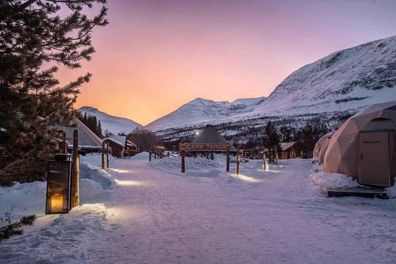 From Tromsø: Snowmobiling at Camp Tamok & Snow Park Visit - From Tromsø to Camp Tamok: the valley bus ride and why it matters