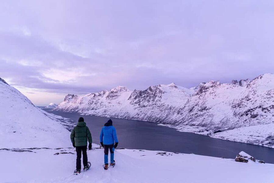 From Tromsø: Snowshoe Hike with Local Guides - Outdoor lunch with hot drinks and Norwegian snacks included