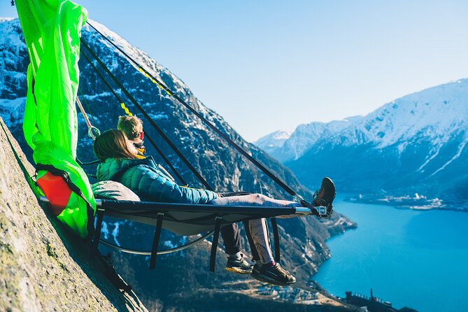 Full Day Cliff Camping Experience in Ullensvang - The Full-Day Flow from Tyssedal to Camp and Back