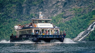 Fjord and Waterfalls Sightseeing Boat Trip