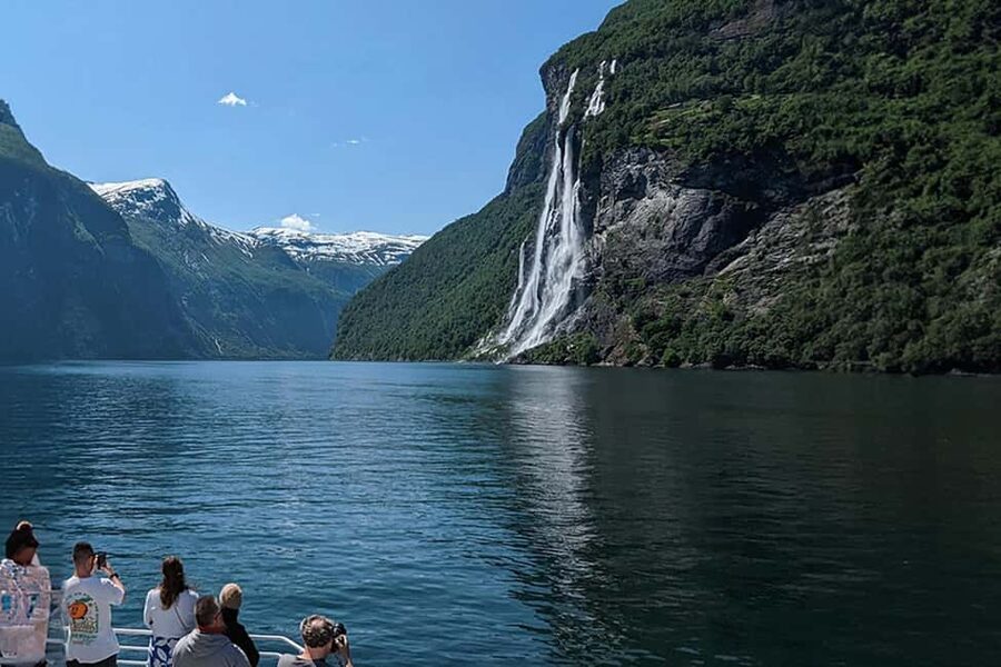 Geiranger Fjord Tour from Hellesylt (with stop in Geiranger) - Seven Sisters and The Suitor: The Waterfall Stops That Matter