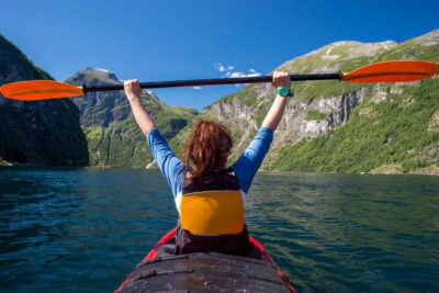 Guided Kayak Tour in Geiranger Fjord
