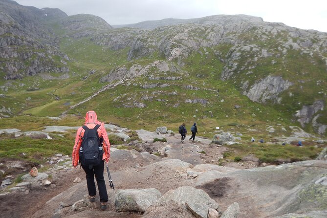 Guided hike to Kjerag and Kjeragbolten - Reaching Kjeragbolten: the payoff, the fog risk, and safety adjustments
