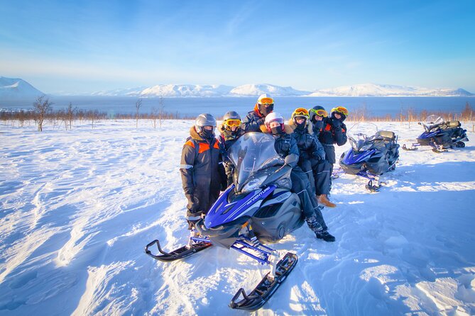 Guided Lyngen Alps Snowmobile Tour From Tromso - Food break with a view: fish soup, coffee, and warm reset time