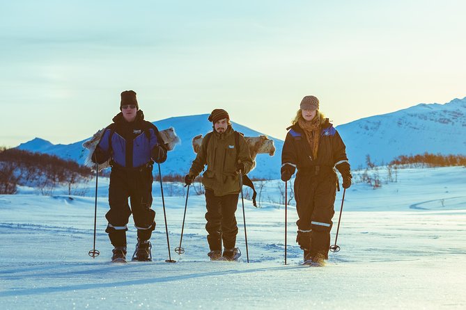 Guided Morning Snowshoe Hike with Huskies - Tromso Wilderness Centre: your base, your gear, your warm-up