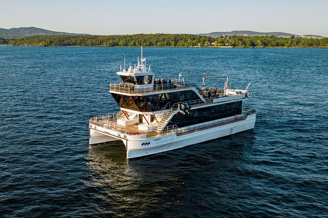 Guided Sightseeing Cruise on Oslofjord by Premium Silent Boat - The first big views: Akershus Fortress and the Opera House