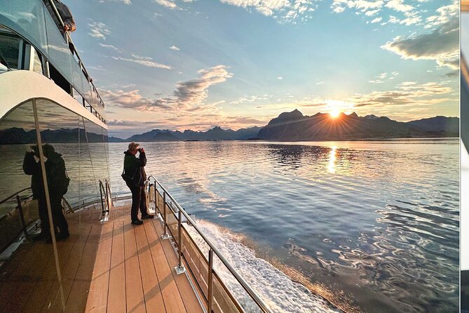 Guided Summer Arctic Light Cruise from Tromsø - Stop 1: Kvaløya Island Outskirts, Mountains, and Coastline Views