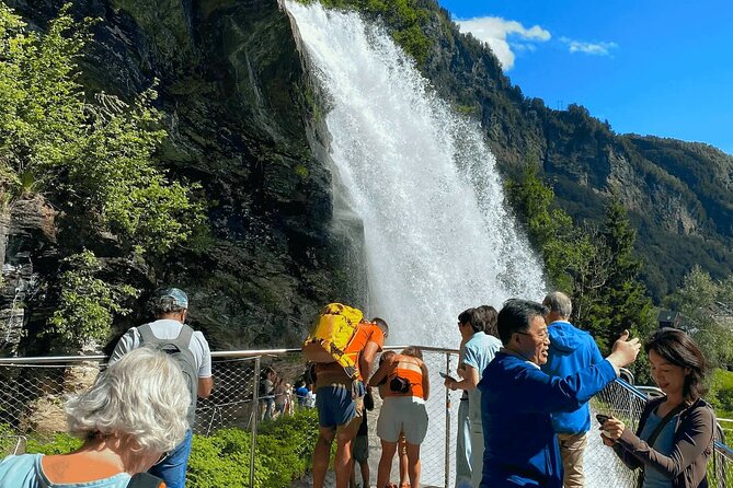 Guided tour to Hardangerfjord with Waterfalls and Ferry Crossing - Herand, Road 550 orchards, and the Jondal crossing