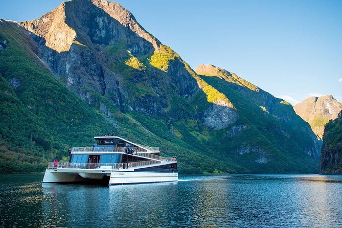 Guided Tour To Nærøyfjorden, Flåm And Stegastein - Viewpoint Cruise - Aurland and Stegastein, the viewpoint that makes the fjord feel close