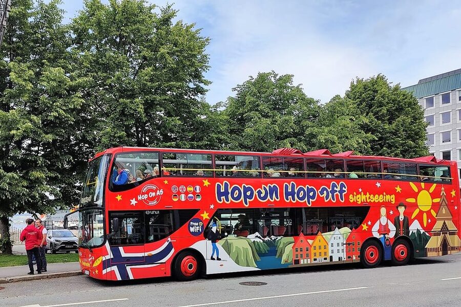Haugesund: 1-Day Hop-On Hop-Off Sightseeing Bus GrayLine - What you really get: narration, headsets, Wi-Fi, and a 24-hour ticket
