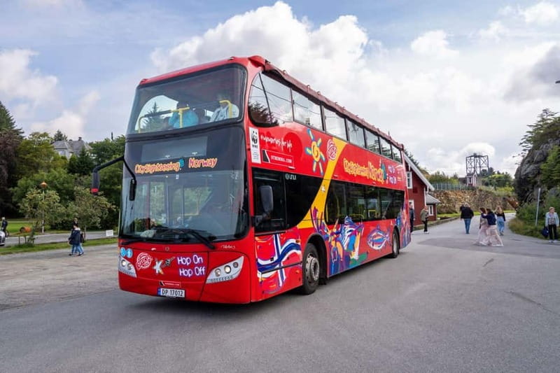 Haugesund: City Sightseeing Hop-On Hop-Off Bus Tour - City Hall and Var Frelses Church area: good for photos and a reset