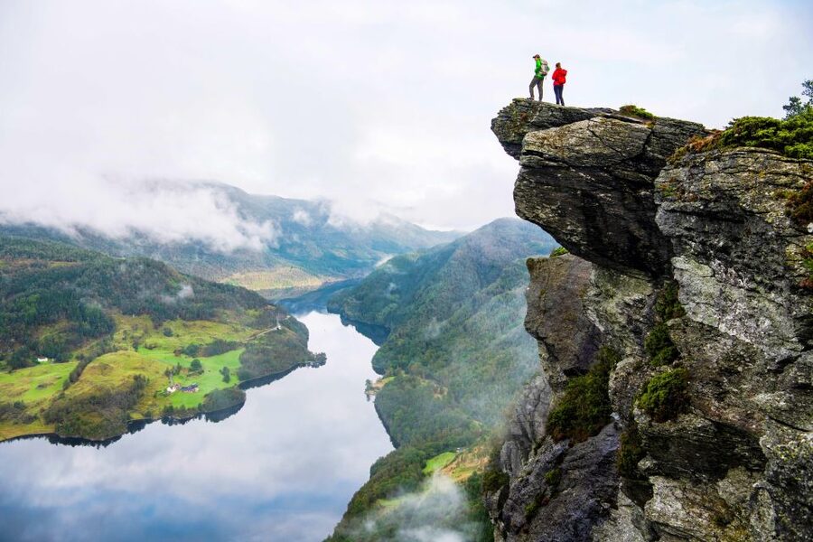 Haugesund: Himakånå Guided Hiking Trip - From cruise pier to Nedstrand: how you start the day