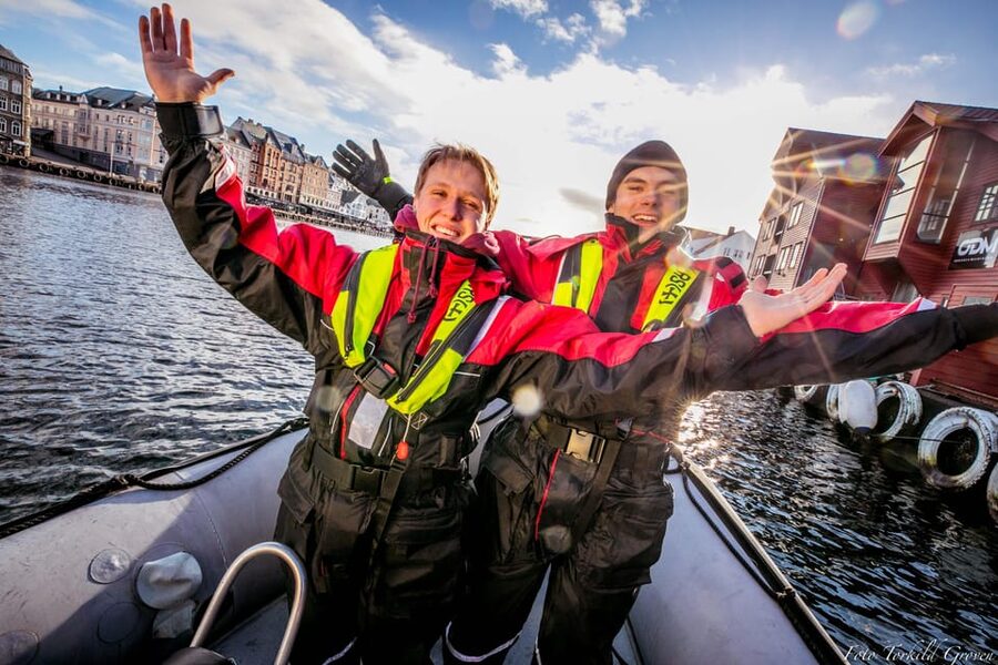 Haugesund: RIB Safari to the island communities - High-speed straits around Haugesund, including the Nor-way story