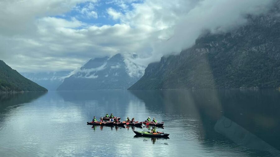 Hellesylt: Beginner-Friendly Fjord Kayaking Experience - Mission Impossible 7 Starts the Day, Fjords Finish the Story