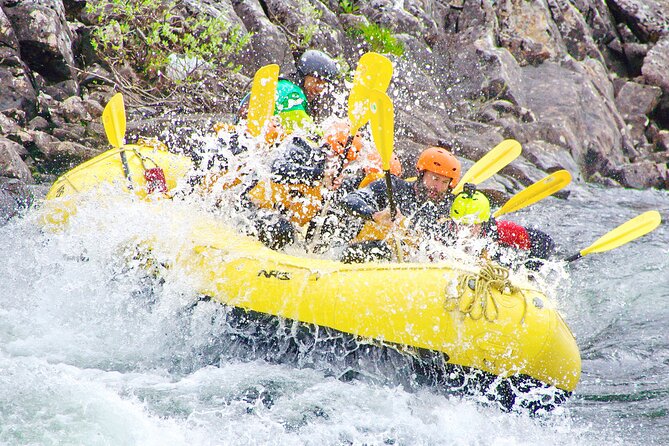High Adrenaline Rafting in Dagali near Geilo in Norway - Safety briefing first, then adrenaline on tap