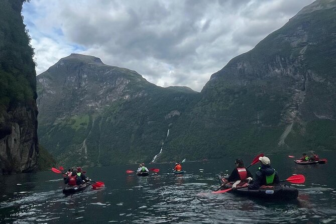 Kayak Tour with Waterfall Views in Geiranger - Guides who make beginners feel safe, and experienced kayakers feel challenged