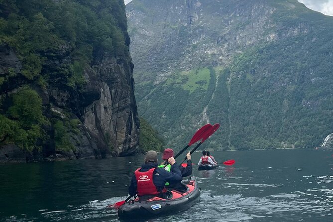 Kayak Tour with Waterfall Views in Geiranger - Fitness and safety: the real requirements behind the fun
