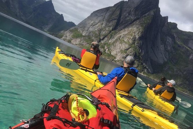 Kayaking in Reinefjorden - Photos and end-of-trip warmth: small touches that add real value