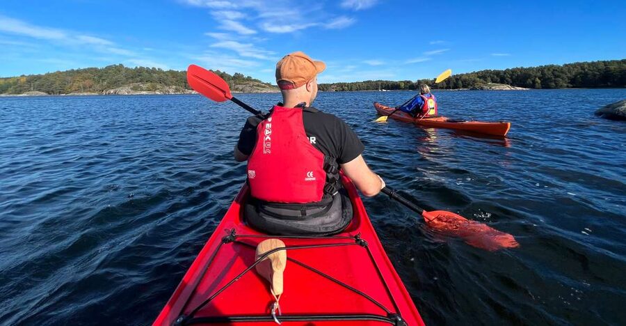Kristiansand: Scenic Double Sea Kayak Tour around Odderoya - Kilden, Art Silos, and the Opera House View From Sea Level