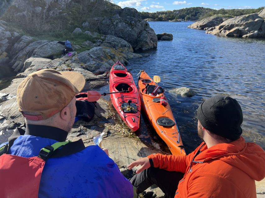 Kristiansand: Scenic Double Sea Kayak Tour around Odderoya - Double Kayak 101: What the Instruction Looks Like