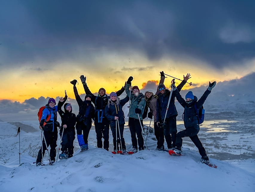 Lofoten: Half Day Snowshoe Tour - Meeting up in Eggum and getting your snowshoe setup right
