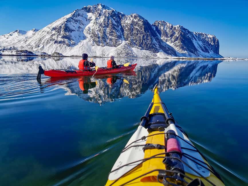 Lofoten: Half-Day Winter Kayak Adventure - Meeting at the Little Red Container, and Why Timing Matters
