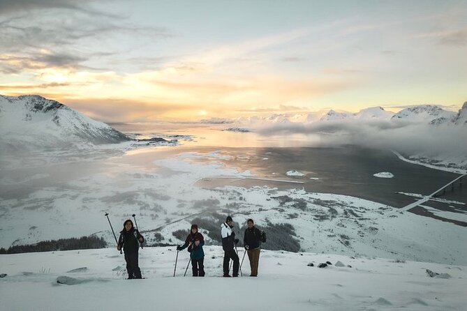 Lofoten Islands: Guided Snowshoeing Tour - Uphill version - Snowshoe basics: gear is included, but you still need a rhythm