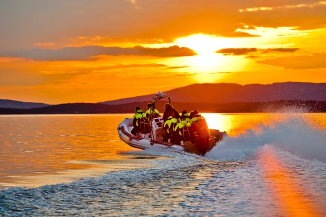 Lysefjord RIB Safari from Stavanger - Hengjanefossen and Whiskeyfalls: your quick shower moment
