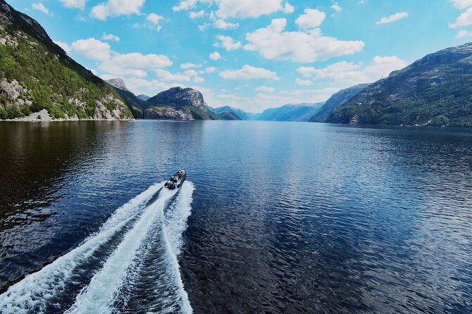 Lysefjorden & Pulpit Rock RIB-Safari from Stavanger - From Stavanger Harbor to 35 Knots of Open Water