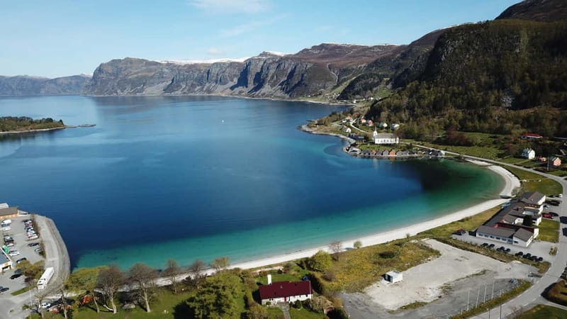 Måløy: Scenic boat tour with guided stop on Selja Monastery - Lighthouses, the ship tunnel, and the engineering behind safer routes