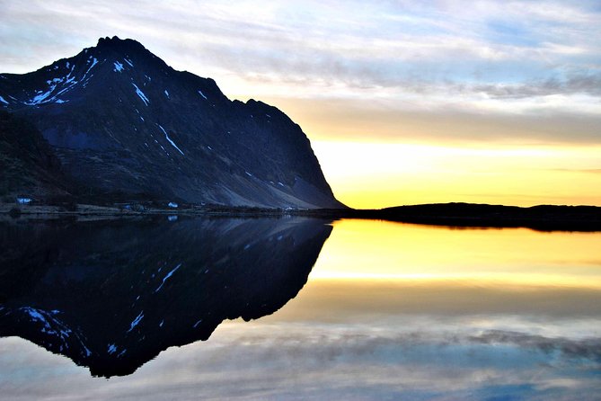 Midnight Sun Kayak - Northern Explorer - Night Paddling From Eggum Harbour, When the Sky Still Shines