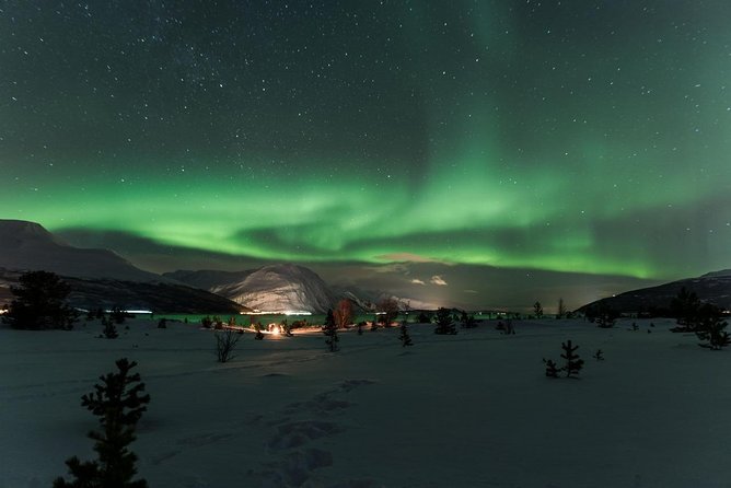 Minibus Northern Lights Chase with Photography from Tromsø - Staying Warm: Food, Campfire, Suits, and Insoles