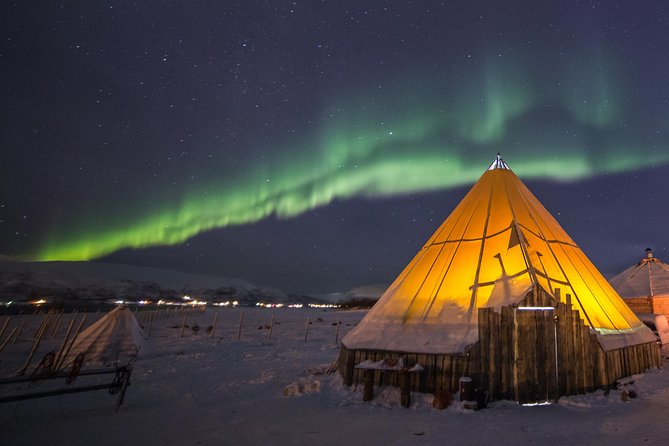 Night Reindeer Sledding with Camp Dinner and Chance of Northern Lights - Your 4.5-hour Tromsø plan starts at 6:00 pm