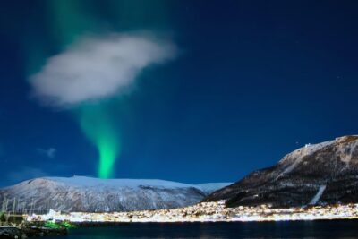 Northern lights cable car excursion