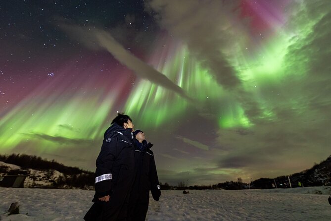 Northern Lights Minibus with Photos Dinner Warm suits - The minibus ride to remote spots, and what to expect in the dark