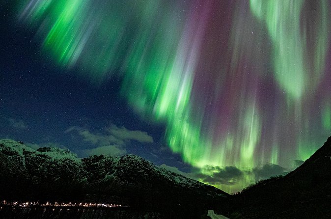 Northern Lights Minibus with Photos Dinner Warm suits - Dinner and local food by campfire, not a rushed stop