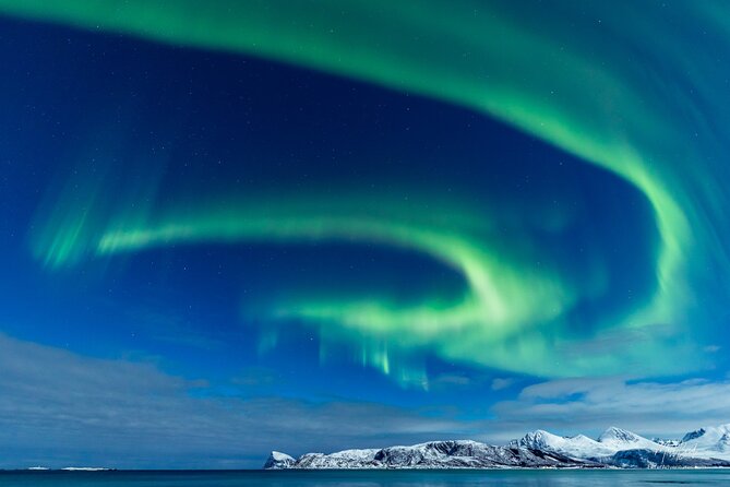 Northern Lights Minibus with Photos Dinner Warm suits - Private tour feel: you and your group, guided in English