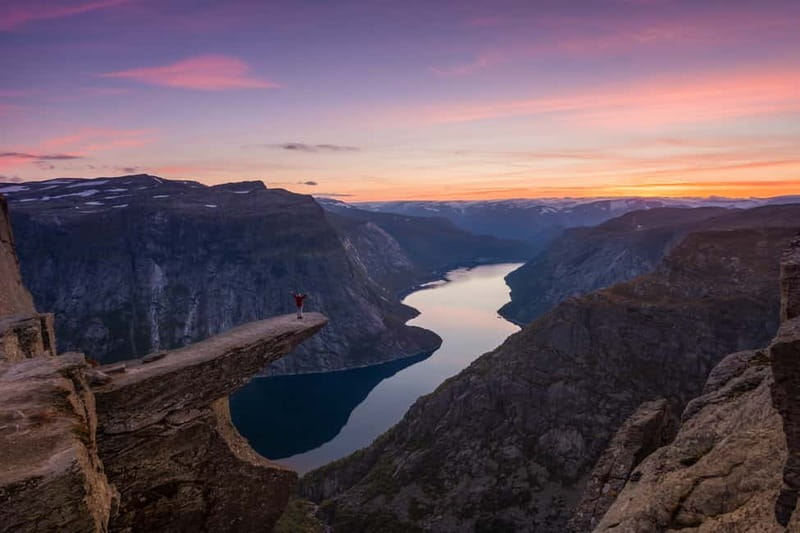 Odda: Overnight Hike to Trolltunga - Trolltunga Twice, The Quiet Morning Light