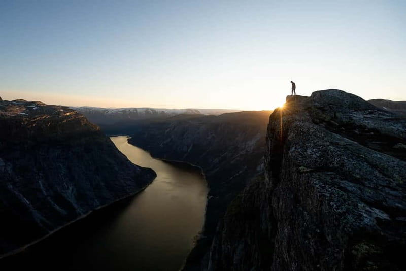 Odda: Overnight Hike to Trolltunga - The Best Parts of the Midday Hike: Views, Stops, and a Proper Lunch