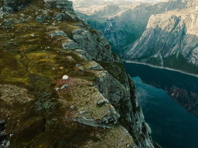 Odda: Overnight Hike to Trolltunga - The Optional Preikestolen Excursion, A Second Cliff Moment