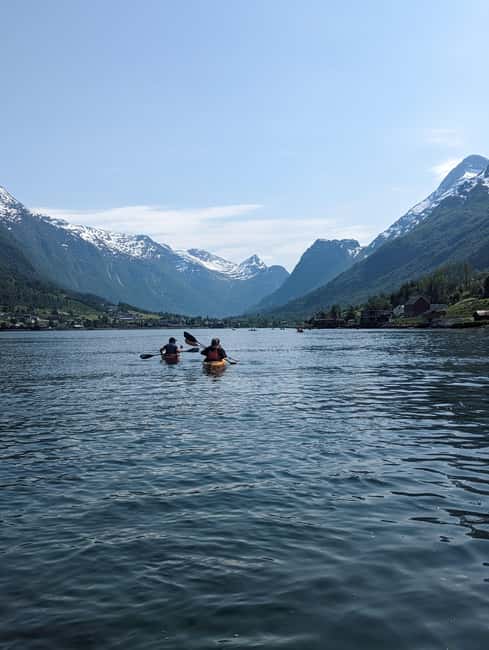 Olden: Fjord Kayaking + Drysuit & Safety Boat - Key points I’d prioritize before you book